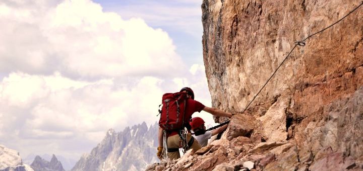 Turistika v Dolomitech