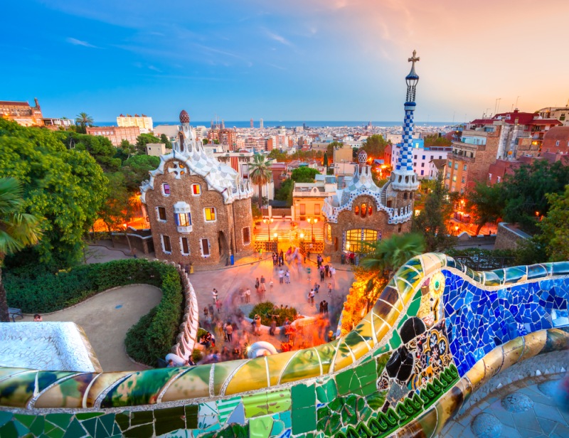 Park Guell v Barceloně